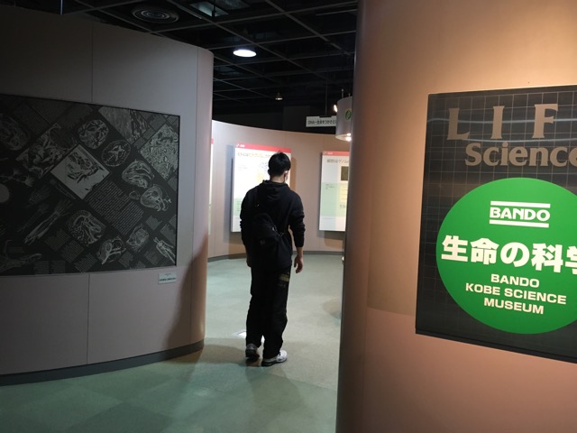 第五展示室は生命の科学がテーマです