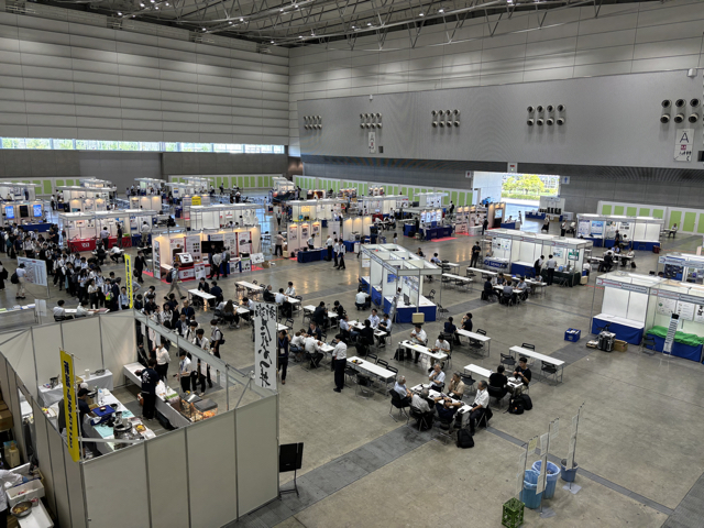 展示会場の様子