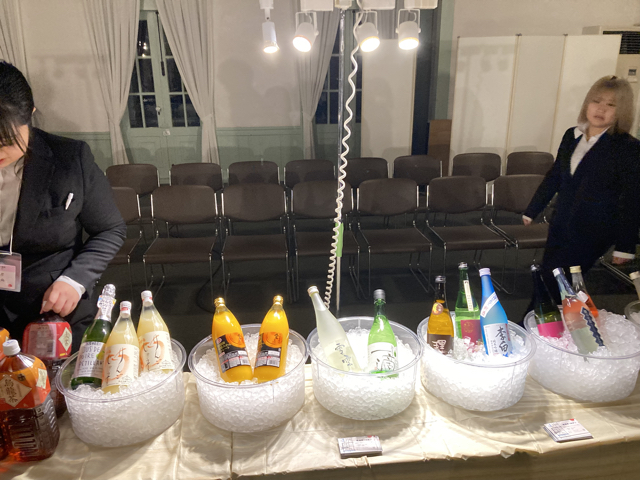 ドリンクは島根の地酒を堪能していただきました。