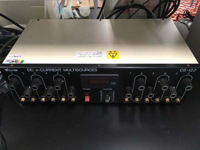 DC current supplier for electrolysis<br>CZ-12Z Yazawa Scientific